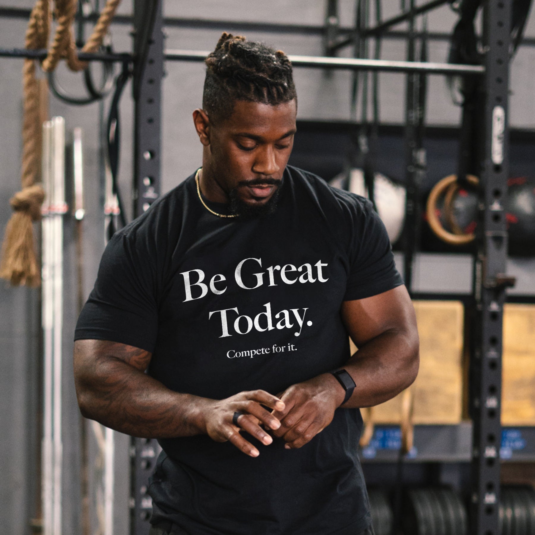 Be Great Today Print Men's T-shirt