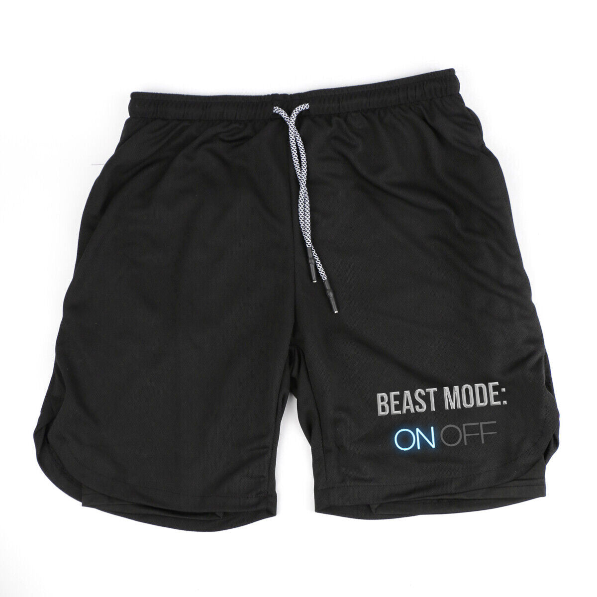 Beast Mode: On Off Print Men's Shorts