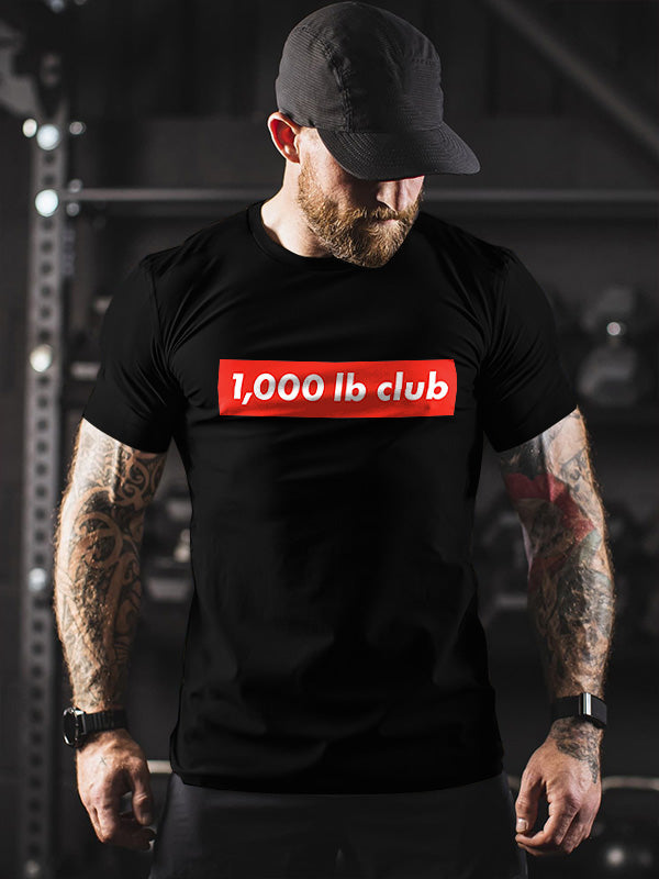 1,000 Lb Clube Printed Men's T-shirt