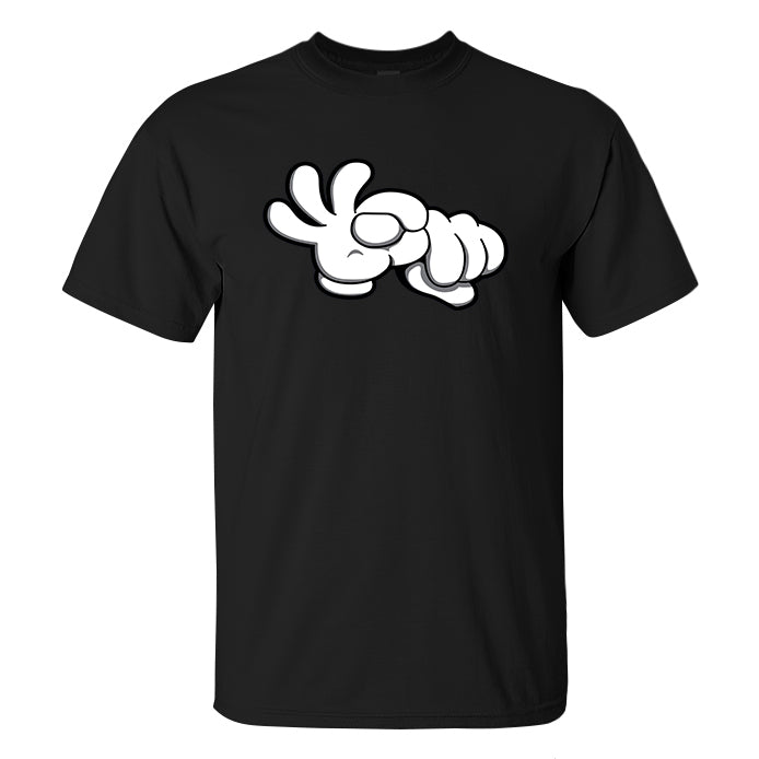 Gesture Graphic Printed Men's T-shirt