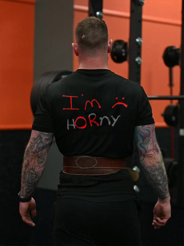 I'm Horny Printed Men's T-shirt