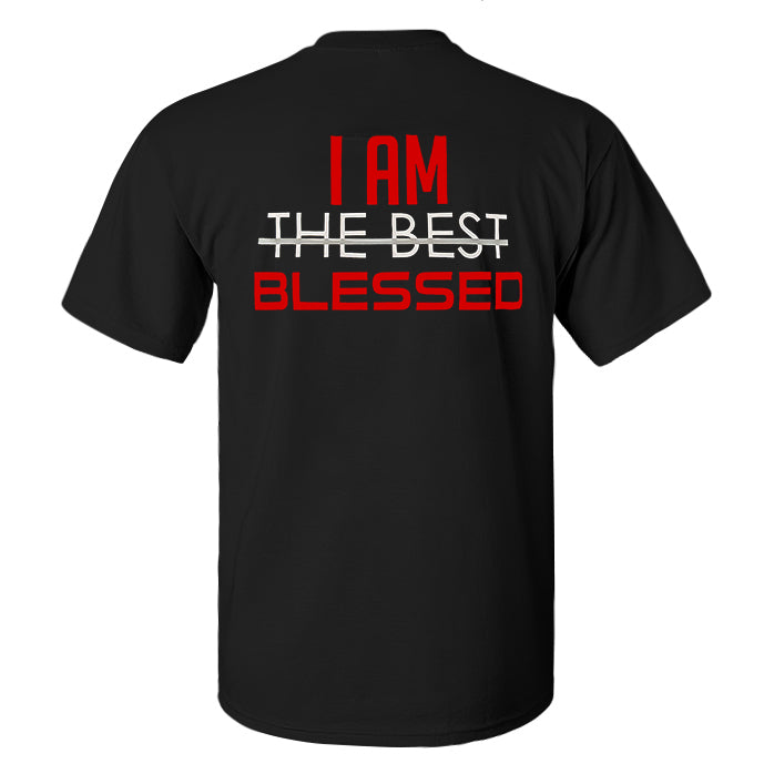 I Am Blessed Printed Men's T-shirt