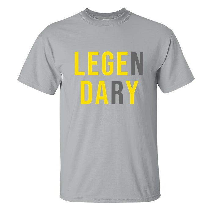 Legen Dary Printed Men's T-shirt