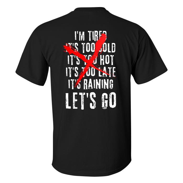 Let's Go Printed Men's T-shirt