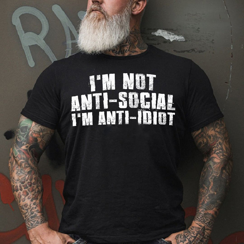 I‘m Not Printed Men's T-shirt
