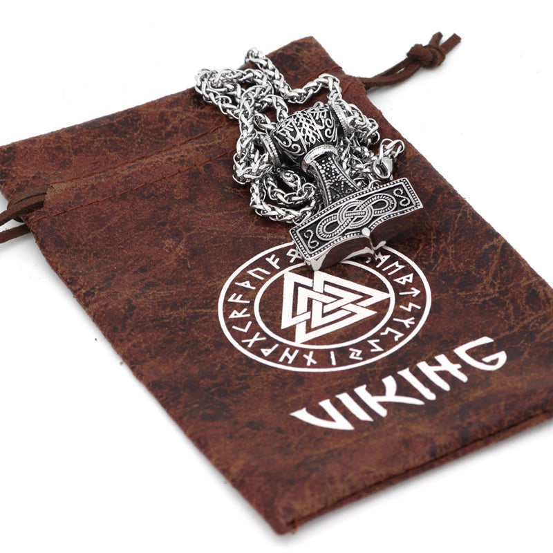 Viking Vintage Odin's Hammer Necklace