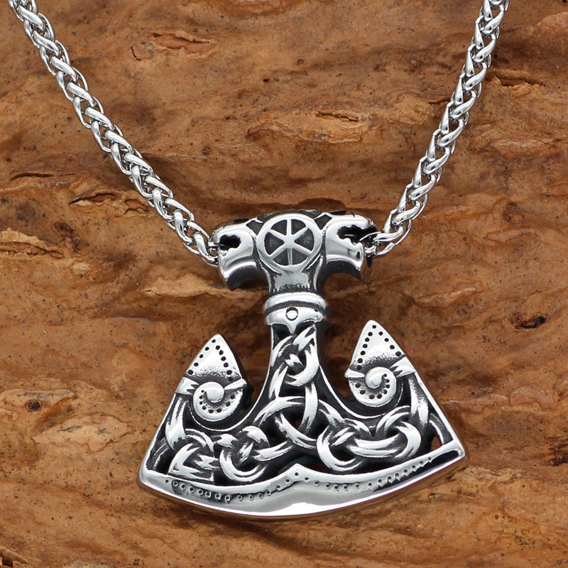 Viking Vintage Odin's Hammer Casual Necklace