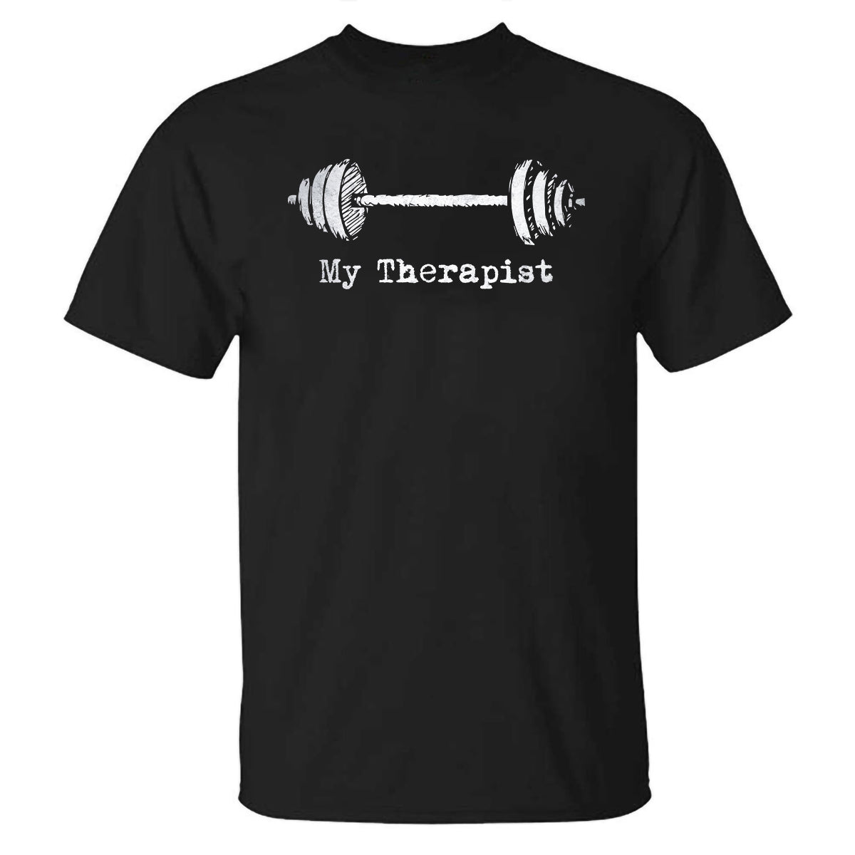 My Therapist Printed Men's T-shirt