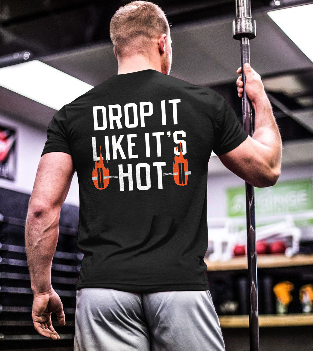 Drop It Like It's Hot Printed Men's T-shirt