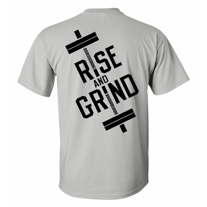 Rise And Grind Printed Men's T-shirt