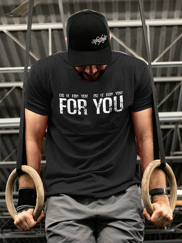 Do It For You Printed Men's T-shirt