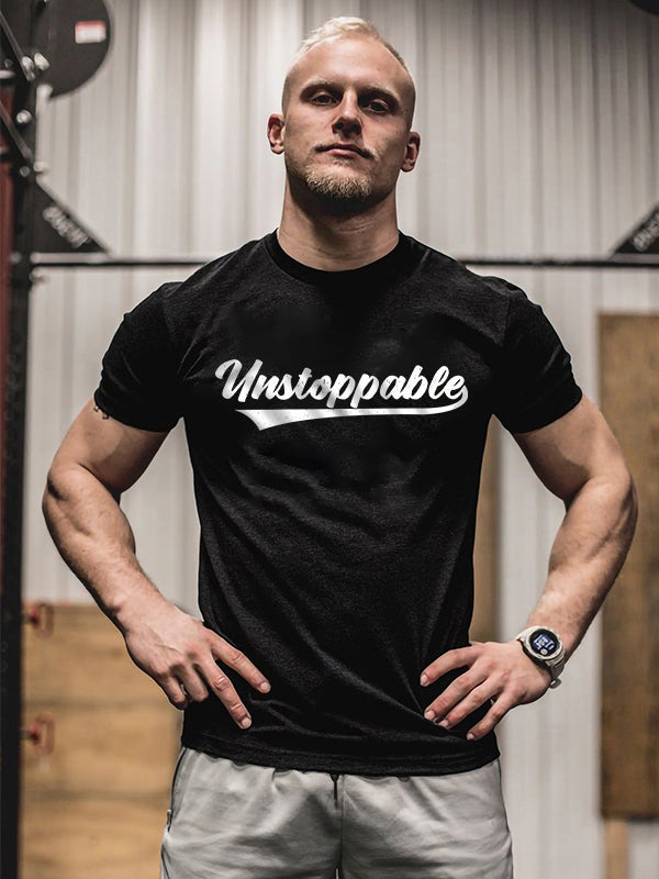Unstoppable Printed Men's T-shirt