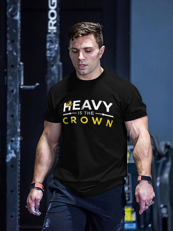 Heavy Is The Crown Printed Men's T-shirt